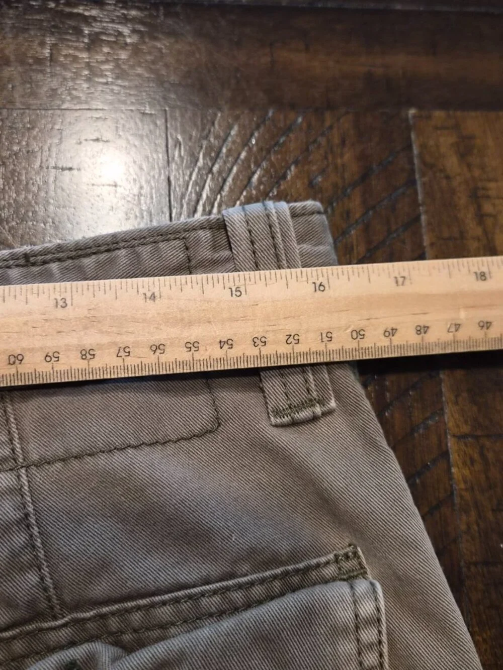 Vintage Levis Cargo Shorts Men 32 Olive Green Canvas 100% Cotton Work Y2K G595